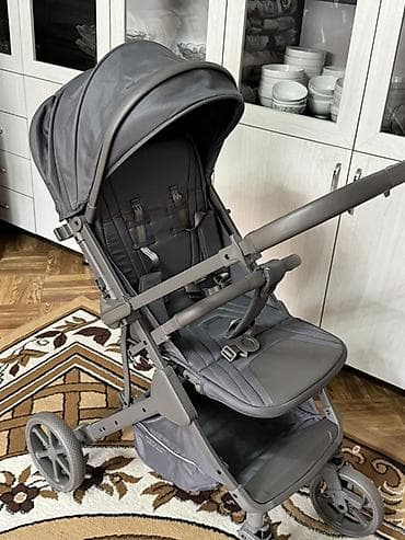 Балдар дүйнөсү: Прогулочная коляска Kidilo, цвет графит ПРАКТИЧЕСКИ НОВАЯ, без единых — 4