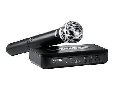 Беспроводная вокальная система Shure BLX pg58 с ручным микрофоном