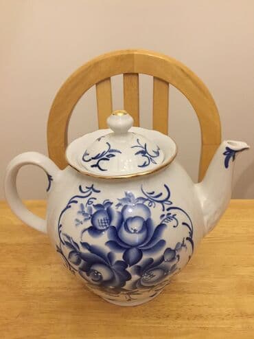 чайник эмалированный 3 л цена бишкек: Чайник фарфоровыйвремён СССР в идеальном состоянииручная — 2