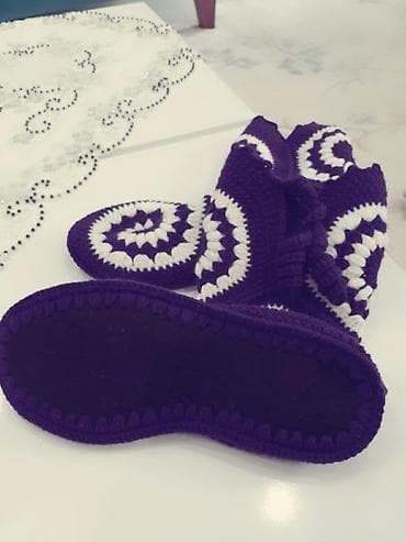 luis vitton: Домашние тапочки, 38, Новый, цвет - Фиолетовый, Самовывоз — 3