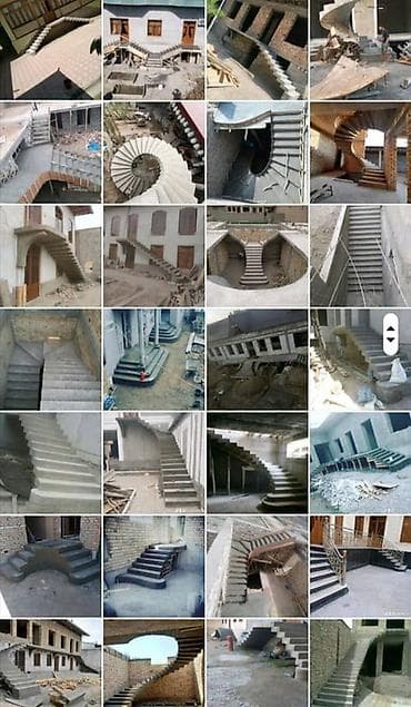 шкаф для дома и офиса: Бетонная лестница Для дома — 7