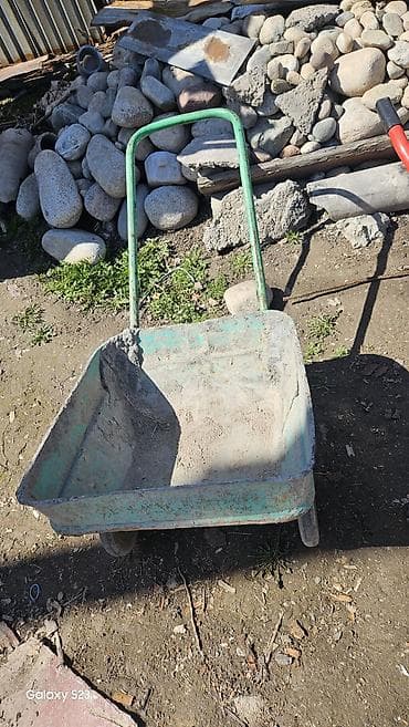 кованый: Садово-строительная тачка и тележка, Стальная, Двухколесная — 9