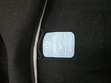 nike tech: Мужская толстовка, S, Nike, Б/у, цвет - Черный, Самовывоз — 5
