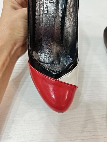 кызыл кия кыз: Туфли, 35, Dior, Колдонулган, түсү - Кара — 5