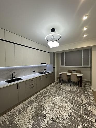 osh flat: 1 комната, 49 м², Пишпек Элитка, 4 этаж, Дизайнерский ремонт — 5