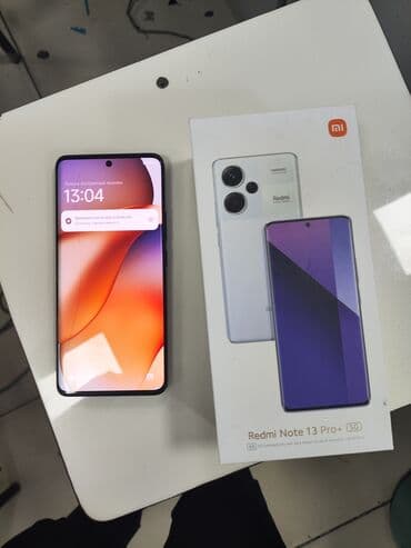 редми нот 9про: Redmi, Redmi Note 13 Pro Plus, Колдонулган, 512 ГБ, түсү - Кара, 2 SIM — 1