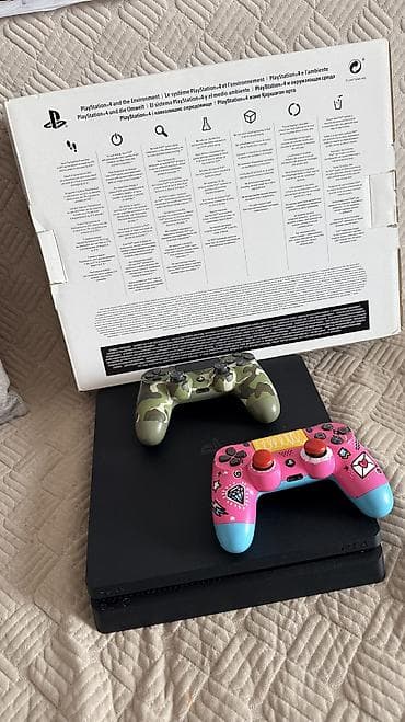 ps4 slim прошитая: Игровая консоль Sony PlayStation 4 Slim (черная) Модель: Уменьшенная — 4