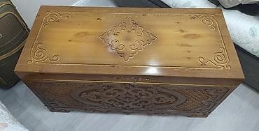 Детская мебель: Сундук из дерева в хорошем состоянии, 2шт. по 6000сом — 6