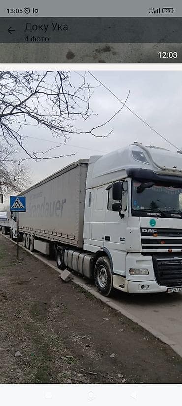 sprinter 4 4: Сүйрөгүч, DAF, 2006 г., Прицепсиз — 3
