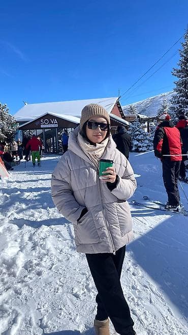 second hend: Пуховик, Короткая модель, С капюшоном, M, L — 2