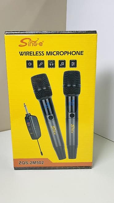 🎤 Беспроводные микрофоны Sing-e ZQS-2M502 🎶 Идеальное решение для