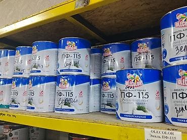 Эмаль алкидная OLECOLOR ПФ-115, универсальная Назначение: - Для