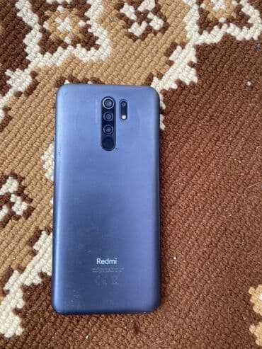 микроскоп для телефона: Redmi, Redmi 9, Б/у, 32 ГБ, цвет - Синий — 1