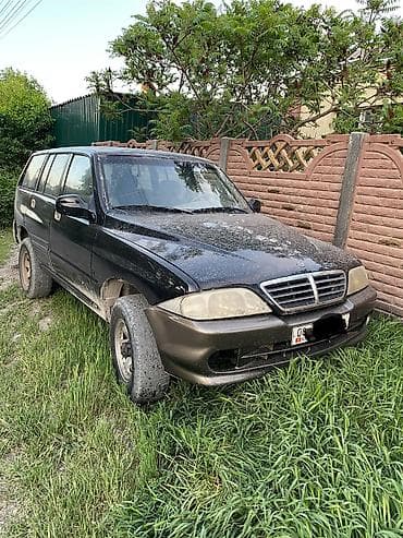 муссо жип: Ssangyong Musso: 1994 г., Кол менен иштөөчү, Дизель, Жол тандабас — 4