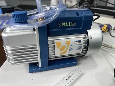 вакуумные насосы: Вакуумный насос VALUE VE115N НОВЫЙ В КОРОБКЕ - Тип: масляный — 2