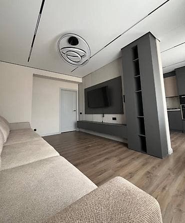 Квартиры: 2 комнаты, 87 м², Ынтымак ж/м Элитка, 2 этаж, Евроремонт — 6