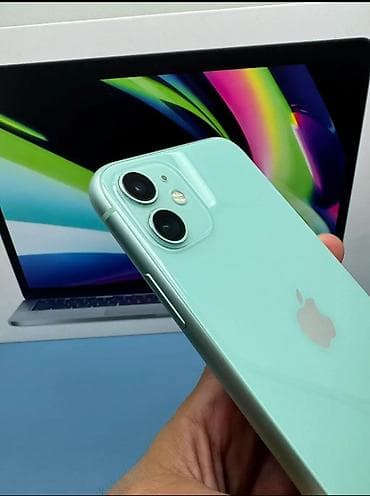 macbook pro: IPhone 11, 128 ГБ, Зеленый, 75 % — 2