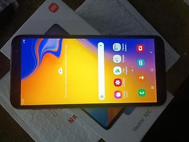 j 6: Samsung Galaxy J4 Plus, Б/у, 32 ГБ, цвет - Золотой, 2 SIM — 2
