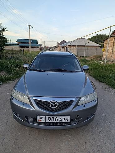 mazda d: Mazda 6: 2004 г., 1.8 л, Механика, Бензин, Универсал — 7