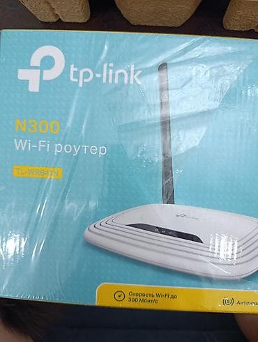 Настольные ПК и комплектующие: Продам WI-FI роутер tp-link TL-WR 841 N скорость до 300 Мбит/с. б.у — 6