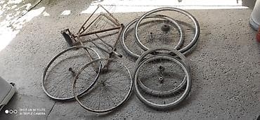 six flags: Пара колёс накаченные турист-1000с. Пра колёс школьник500с. рама с — 8