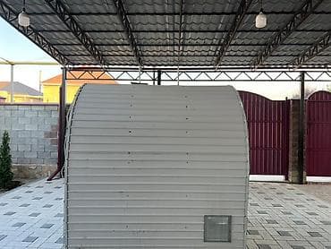 pro group: Передвижной торговый киоск из профнастила - Материал: металлический — 4