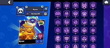 level up: Аккаунт Brawl Stars - Ник: Nyrox, клубный тег #2URGPCL8RV - Уровень — 2