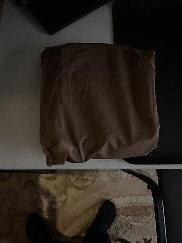 черный пакет: Барсетка чёрная в комплекте пыльник пакет — 3