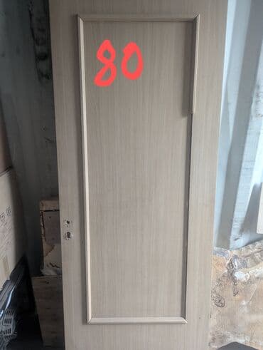 куплю дверь бу: Двери б/у. 500с. каждая. Дверное полотно и коробка, фурнитура, петли — 2