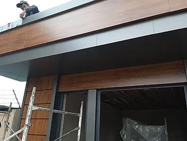 Башка курулуш кызматтары: Вентилируемые фасады и облицовка композитными панелями - — 8