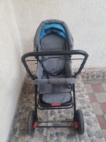 автокресло коляска бу: Коляска, цвет - Серебристый, Б/у — 2