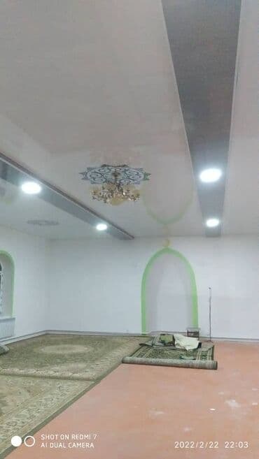 Натяжной потолок Глянцевое, Матовое, 3D потолки Гарантия, Бесплатная консультация, Бесплатный замер