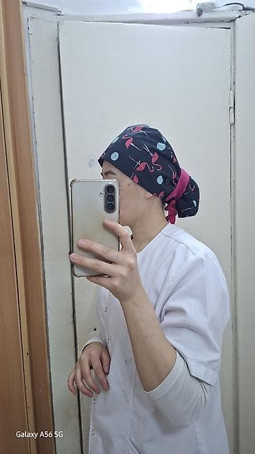 калпак тигем: Медицинская шапочка-бандана с принтом - Тип: шапочка для — 1