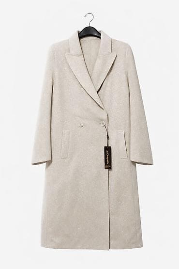 coco chanel: Двубортное женское пальто La Chapelle из 100 шерсти. Производство — 6