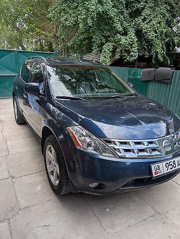 Транспорт: Nissan Мурано: 2004 г., 3.5 л, Вариатор, Газ, Кроссовер — 1