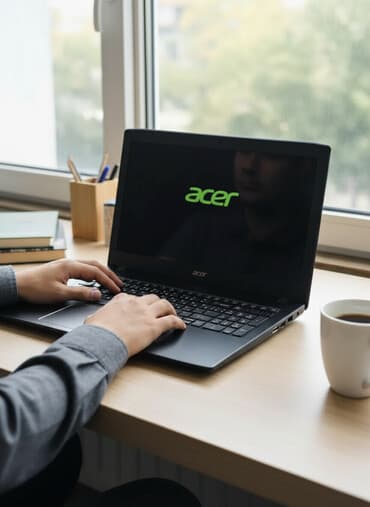 офисный ноутбук купить: Ноутбук, Acer, 8 ГБ ОЗУ, Intel Core i3, 15.6 ", Б/у, Для работы, учебы, память HDD — 1