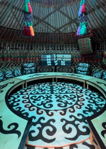 настольный тенисный стол: Аренда юрты, Каркас Деревянный, 85 баш, Стулья, Казан, Посуда — 8