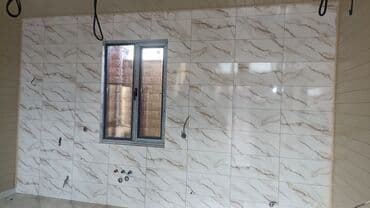 шкафы ванной комнаты: Укладка плитки керомагранит сан узел ванную комнату — 4