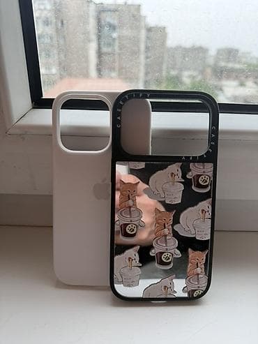 note 8 pro: Чехлы для iPhone 17 Pro, и 14 Pro - В комплекте 2 чехла: 1) Белый — 1