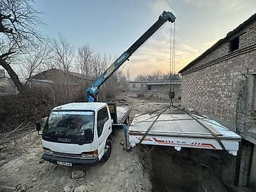 аренда апалофка: Услуги манипулятора (кран-борт) - Подъем, погрузка и перевозка — 2