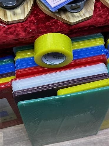 Кафелер, ресторандар үчүн: Профессиональные кухонные разделочные доски из пищевого пластика — 1