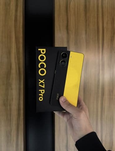 старлайн бишкек: Poco X7 Pro, Жаңы, 256 ГБ, түсү - Сары, 1 SIM, 2 SIM, eSIM — 2