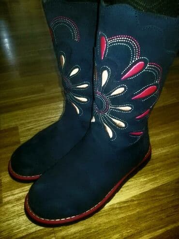 сапоги зимние женские натуральная кожа натуральный мех распродажа: Зимние cапоги для девочки, из натуральной замши, в отличном состоянии — 1