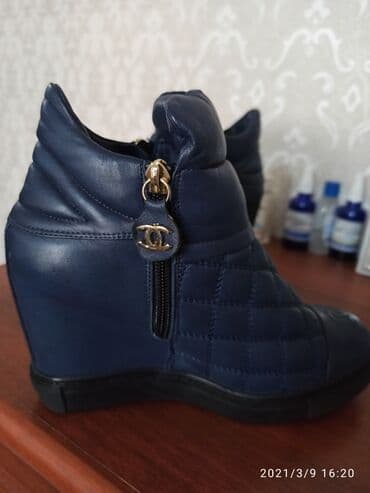 ecco 42: Обувь кожанная,фирма, скрытый каблук 6 см,новые размер 39 но на 38 — 7