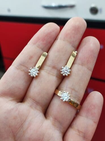 свадебные платья от производителя: Набор украшений, Проба 925, Женские, Новый — 1