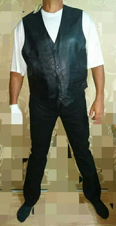 мото одежды: Новые Кожаные (натуральная кожа) мотоштаны-чапы-чапсы-легины-гетры — 3