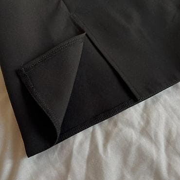 Юбка, Модель юбки: Трапеция, Мини, С вырезом — 3