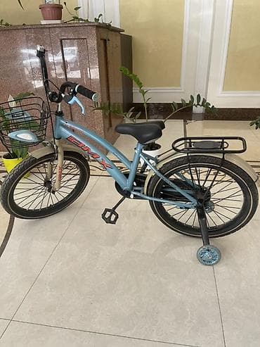 forward apache: Детский велосипед BMX. Цвет: небесно‑голубой с бежевыми крыльями — 1