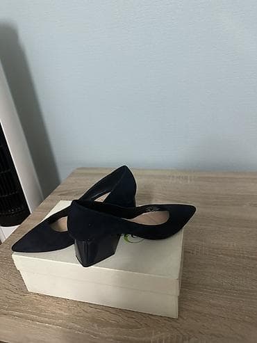 zara балетки: Туфли, 35, Zara, Новый, цвет - Синий, Самовывоз, Платная доставка — 3