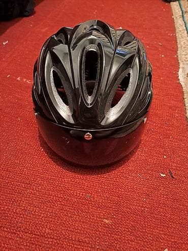 магнитный коврик: Велосипедный шлем с магнитным визором - Тип: шоссейный/городской — 2